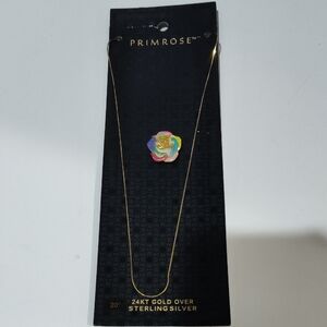 Gold And Multicolor CC Zipper Pull